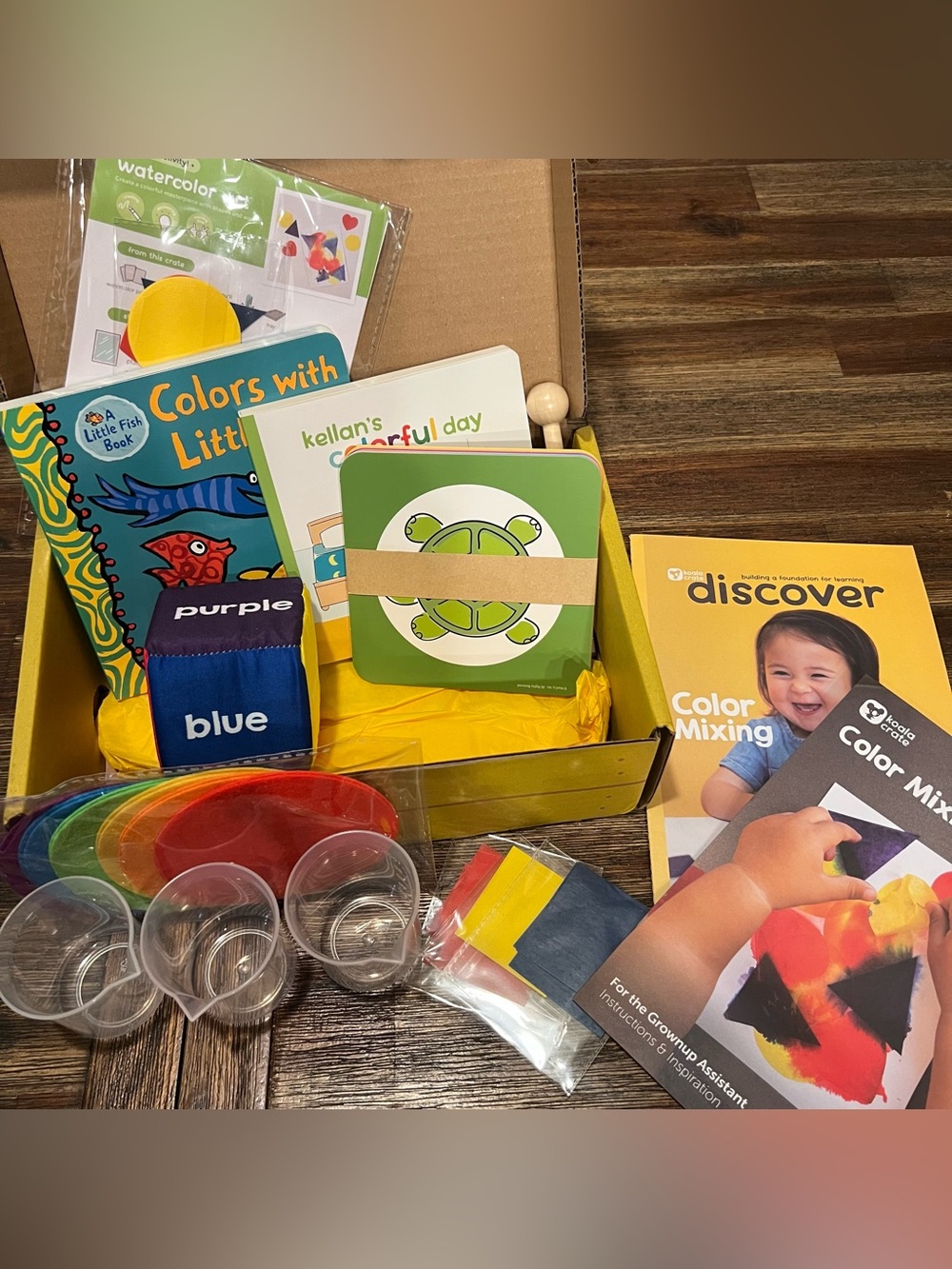 KiwiCo Color Mixing Activity Kit for Kids